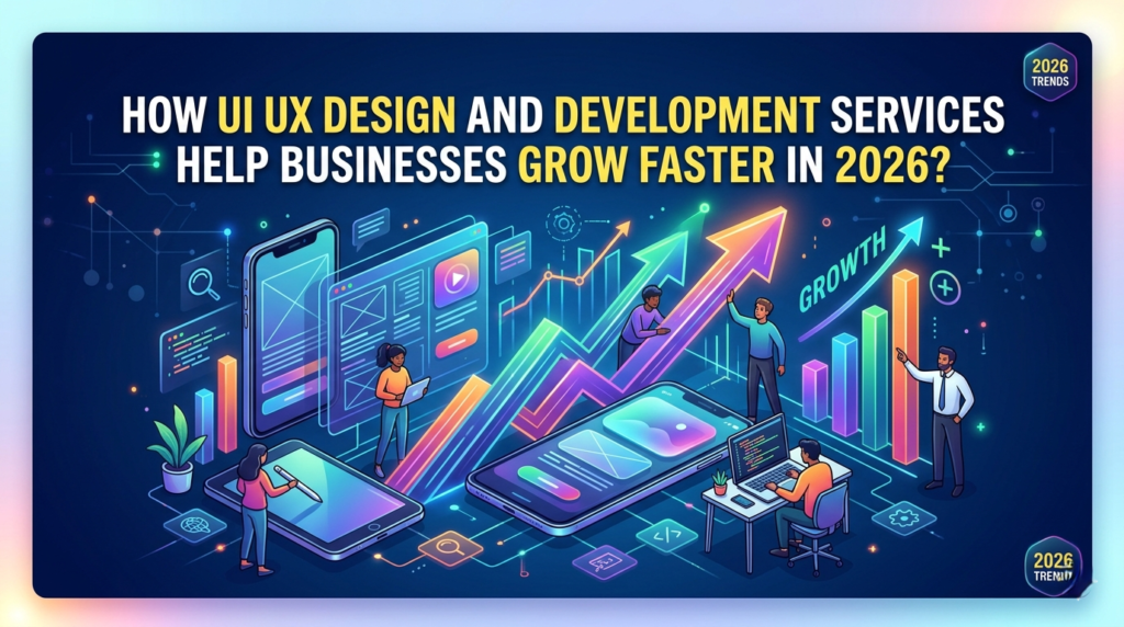 Ui ux design and development services​