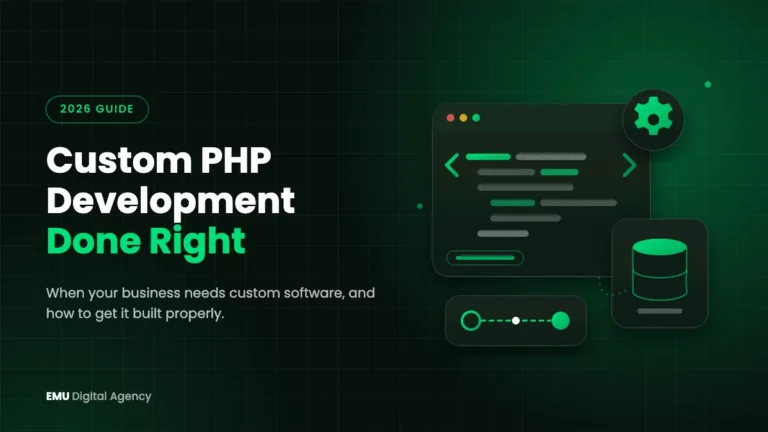 custom PHP development