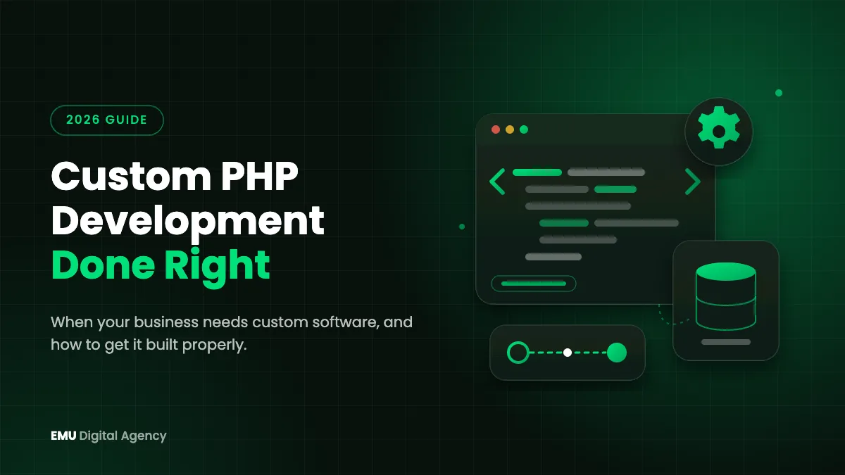 custom PHP development