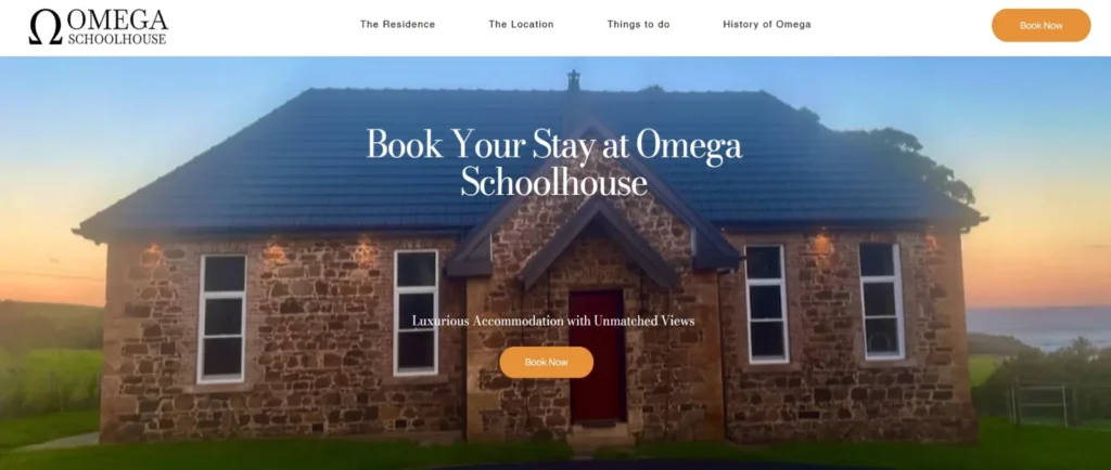 Heritage Retreat Website website