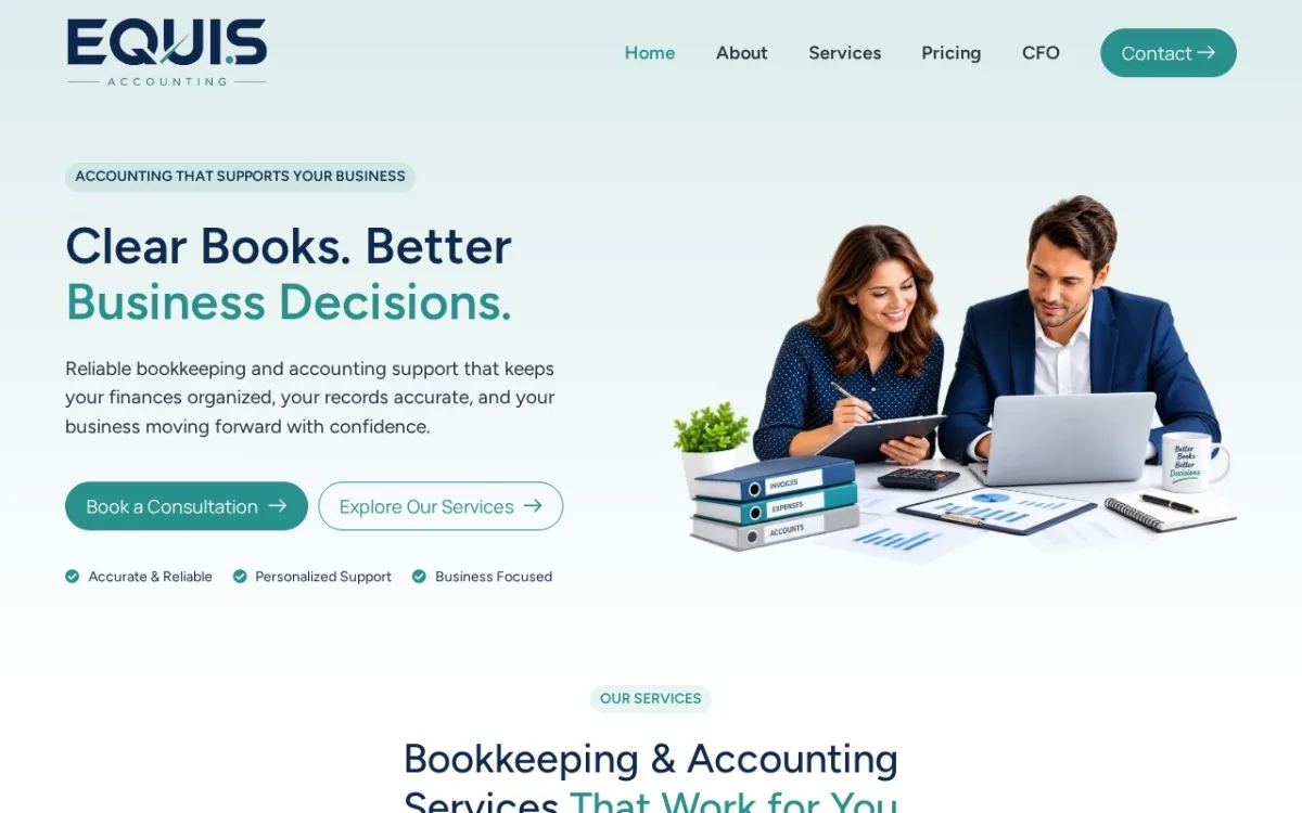 Accounting Firm Website