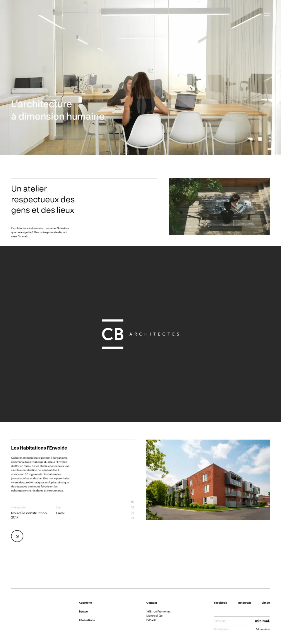 Architecture Studio Website website