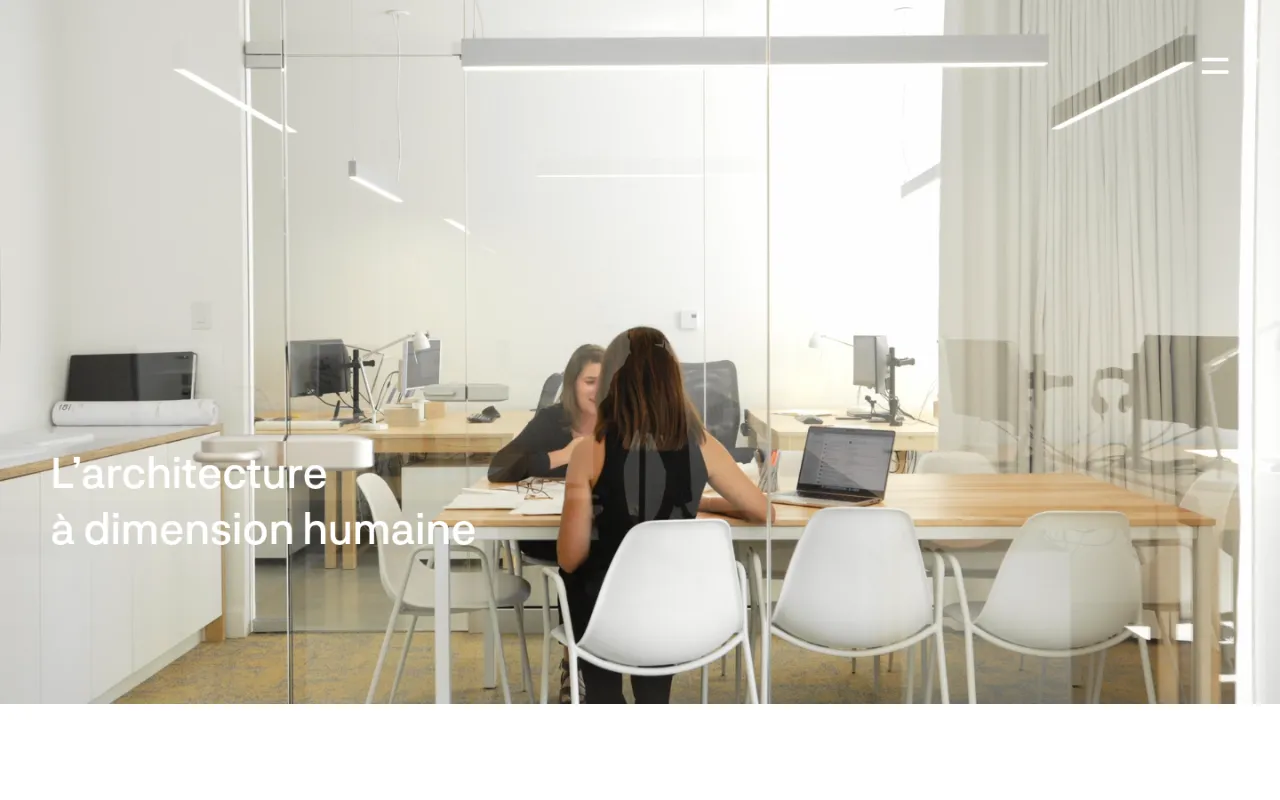 Architecture Studio Website website design