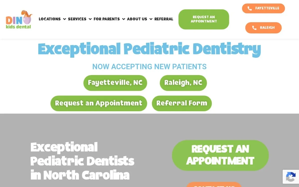 Kids Dental Clinic Website