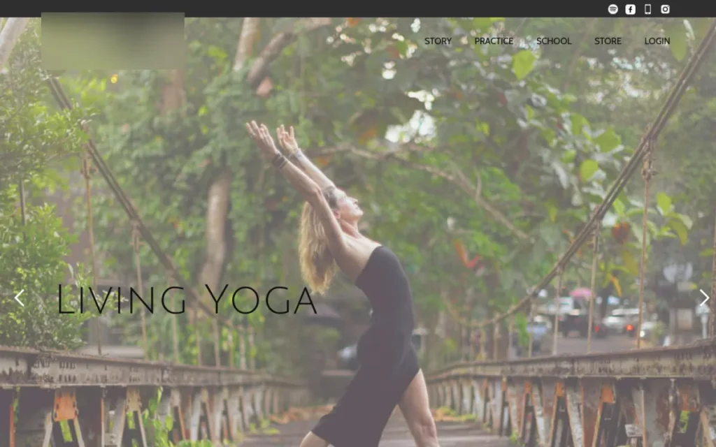 Yoga Studio Website website