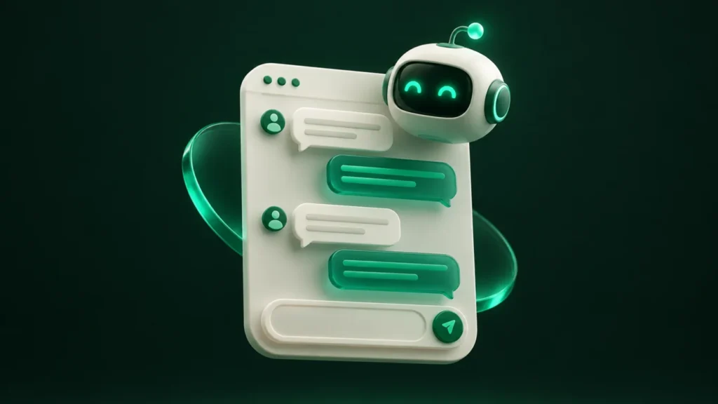 AI Chatbot Development illustration